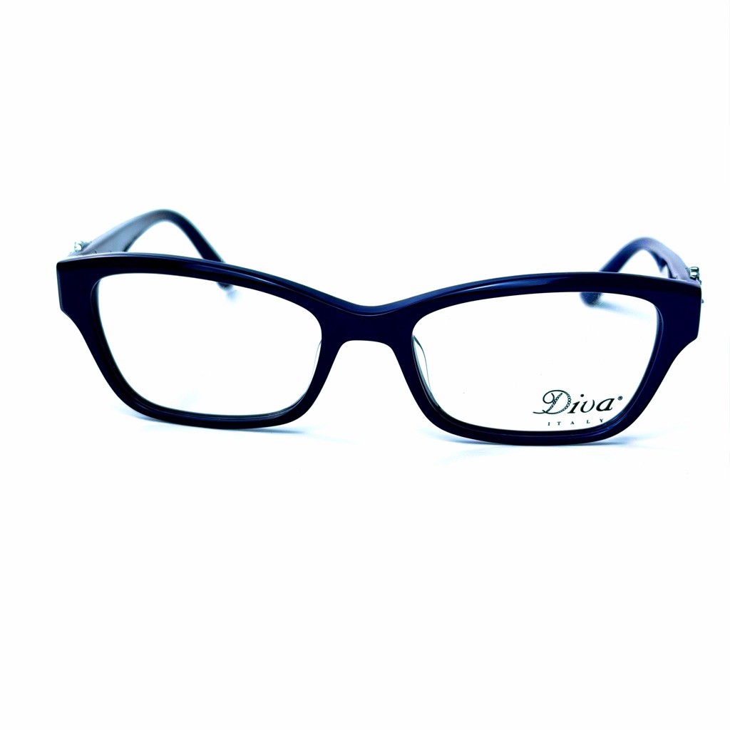 Diva 5385 C. 272 Blue Eyeglasses Brand New Authentic 53mm — image 7 of 8